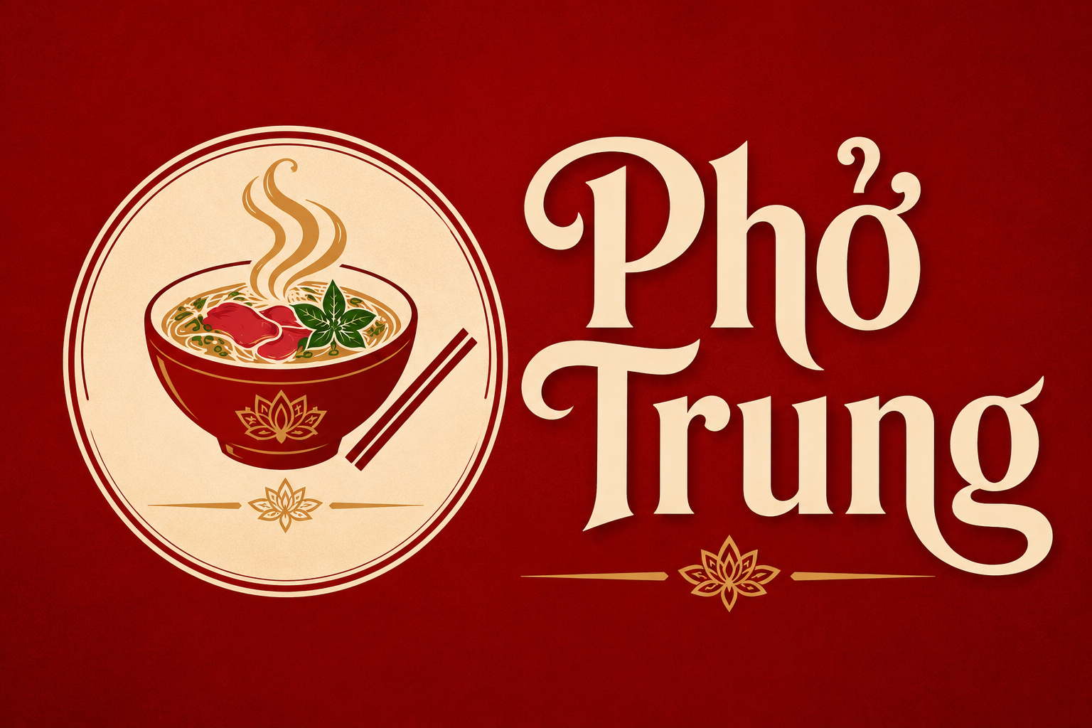 Phở Trung restaurant storefront